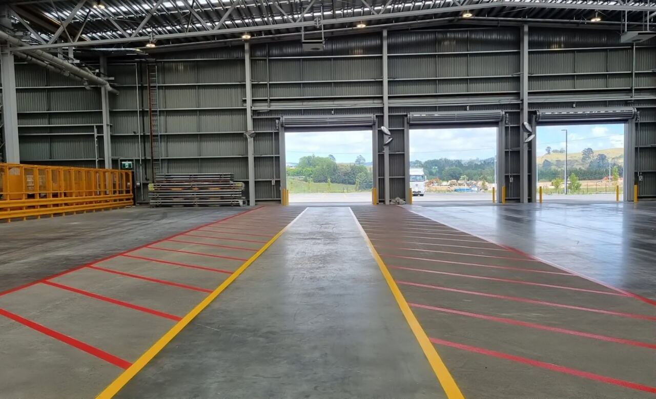 Anti-slip properties on a professional circuit